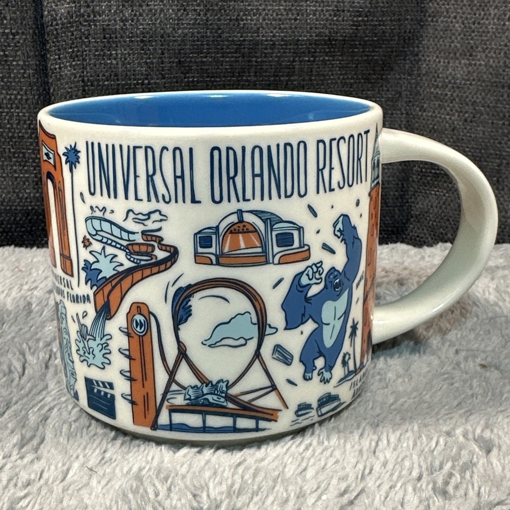 Universal Studios Orlando Resort Starbucks Been There Series Coffee Mug NWOB